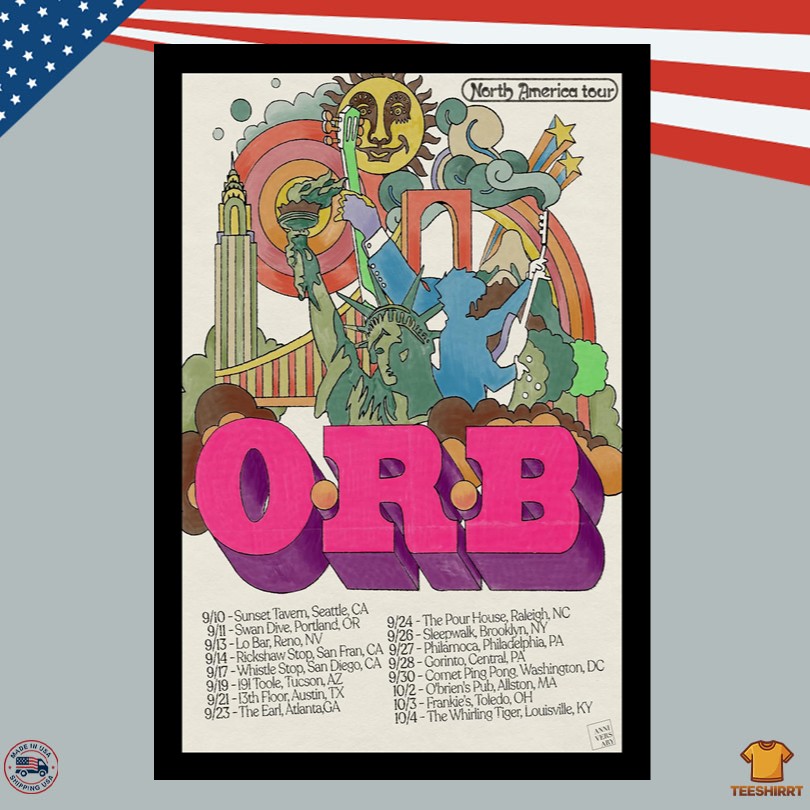 ORB Limited Edition Tour Poster 2025