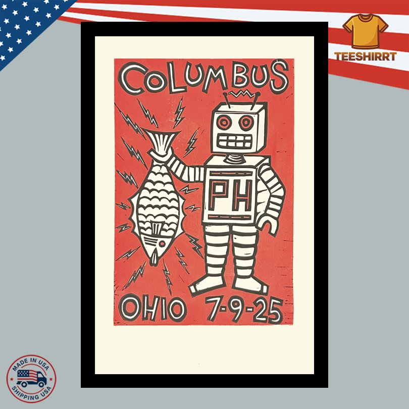 Phish 07.9.2025 Live At Schottenstein Center Poster