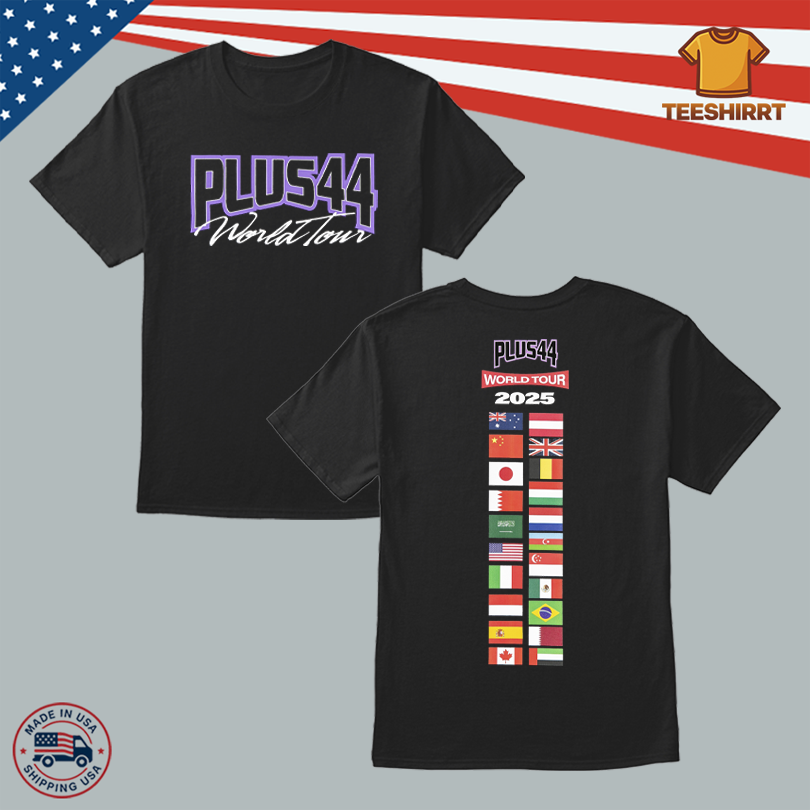Plus 44 Official PLUS44 World Tour 2025 T-Shirt