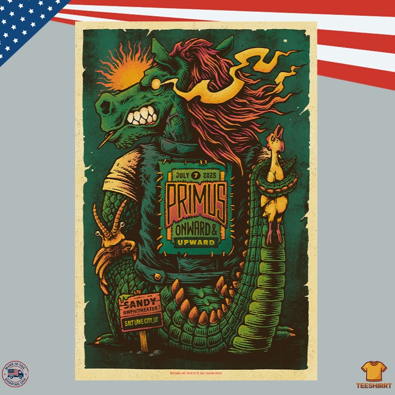 Primus 07.7.2025 Live At Sandy Amphitheater Poster