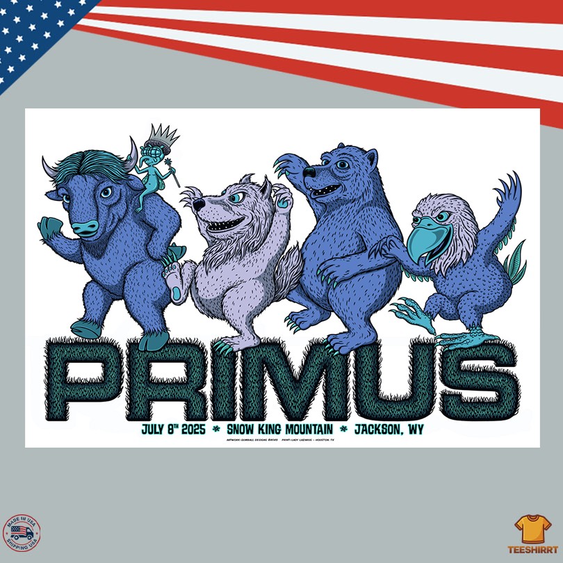 Primus 07.8.2025 Live At Snow King Mountain Poster