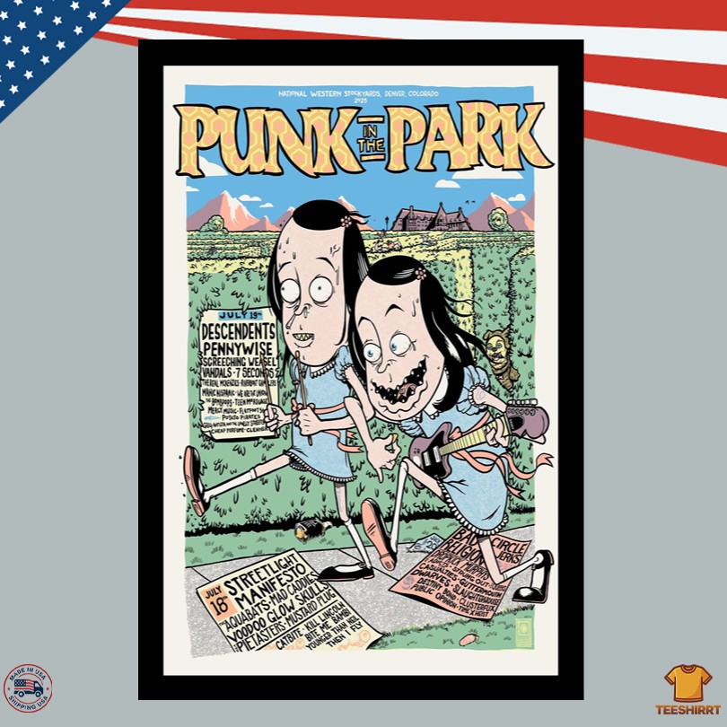 Punk In The Park July 18-20 2025 Denver CO Event Poster  