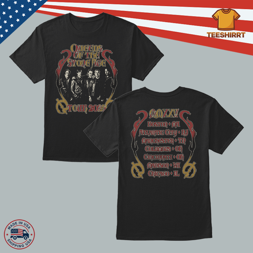 QOTSA Photo US Tour 2025 T-Shirt Apparel