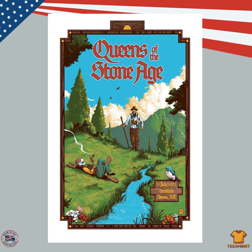 QOTSA Stadthalle Vienna Austria 07.13.2025 Poster 