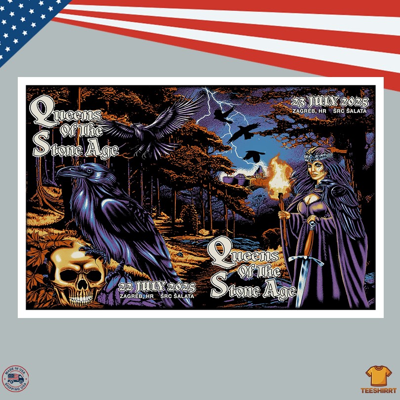 Queens Of The Stone Age 2025 Live At SRC Salata Poster
