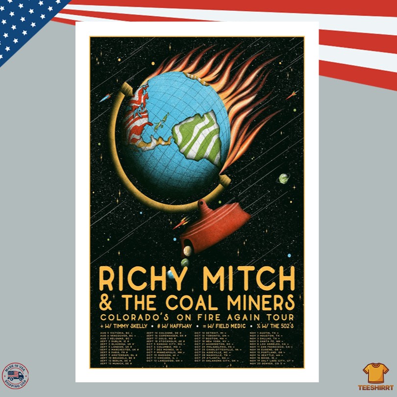 Richy Mitch 2025 Limited Edition Tour Poster