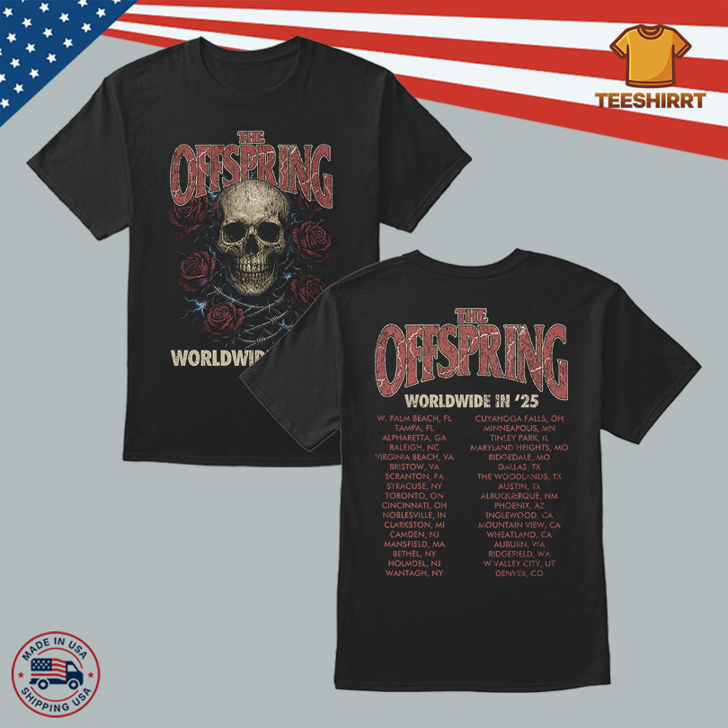 Rose Skull 2025 Ladies Tour Tee