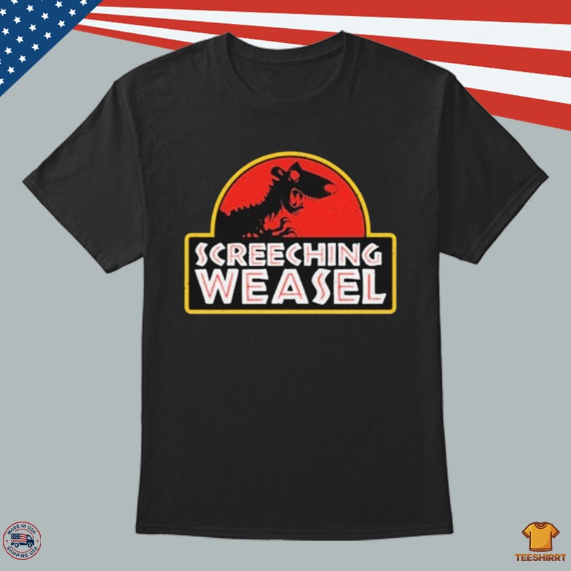 Screeching Weasel Jurassic Weasel 2025 T-Shirt