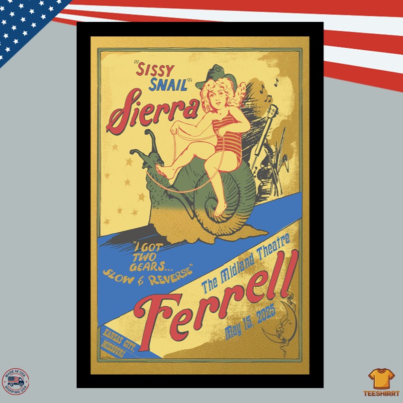 Sierra Ferrell Kansas City MO Live Music Poster 05.15.2025  