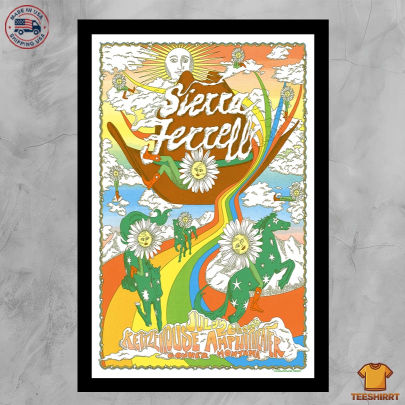 Sierra Ferrell KettleHouse Amphitheater Bonner MT 07.26.2025 Poster