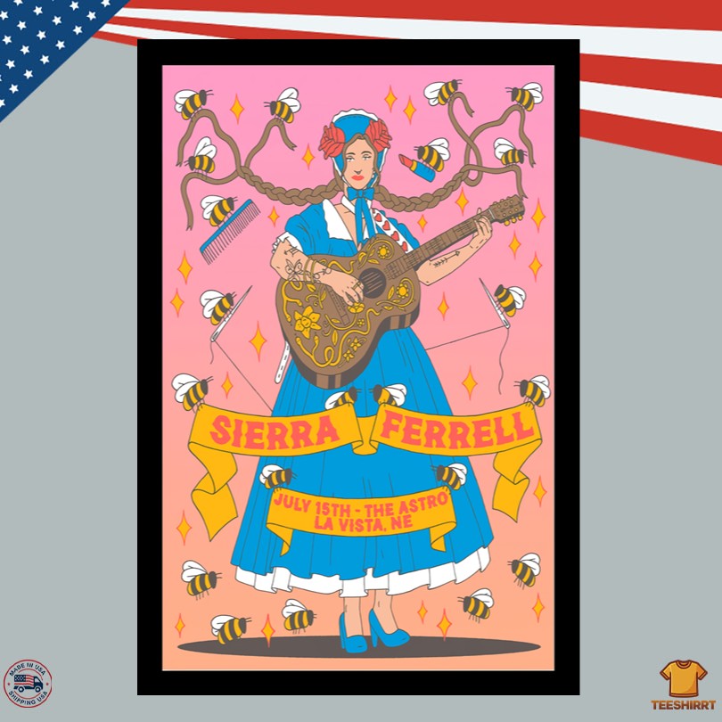 Sierra Ferrell Merch La Vista NE July 15 2025 Poster