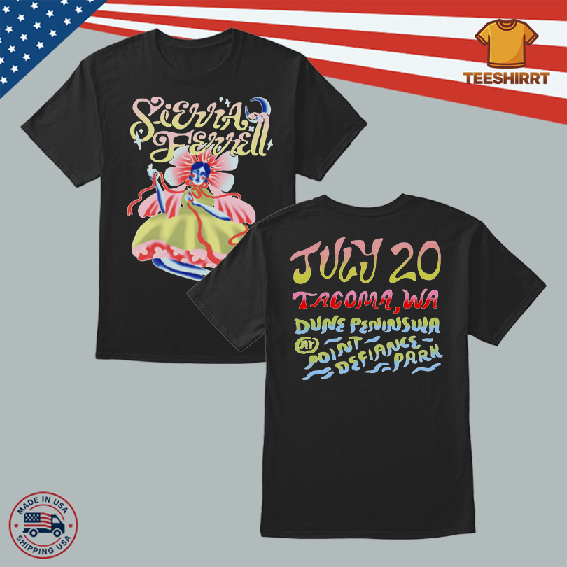 Sierra Ferrell Tour Shirt 2025 Dune Peninsula Tacoma