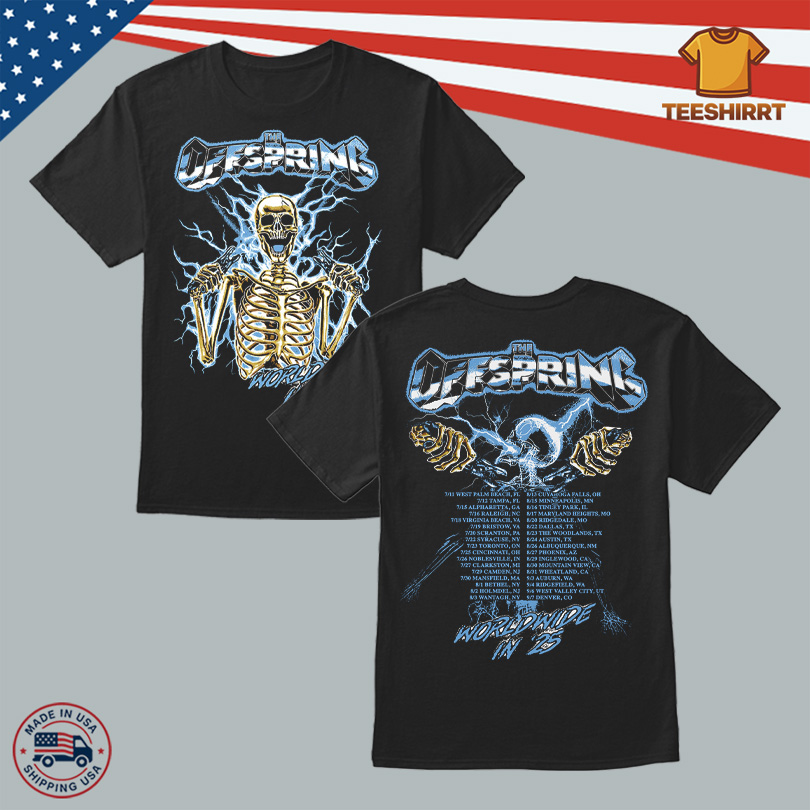 Spark Plug Skeleton 2025 Tour Tee