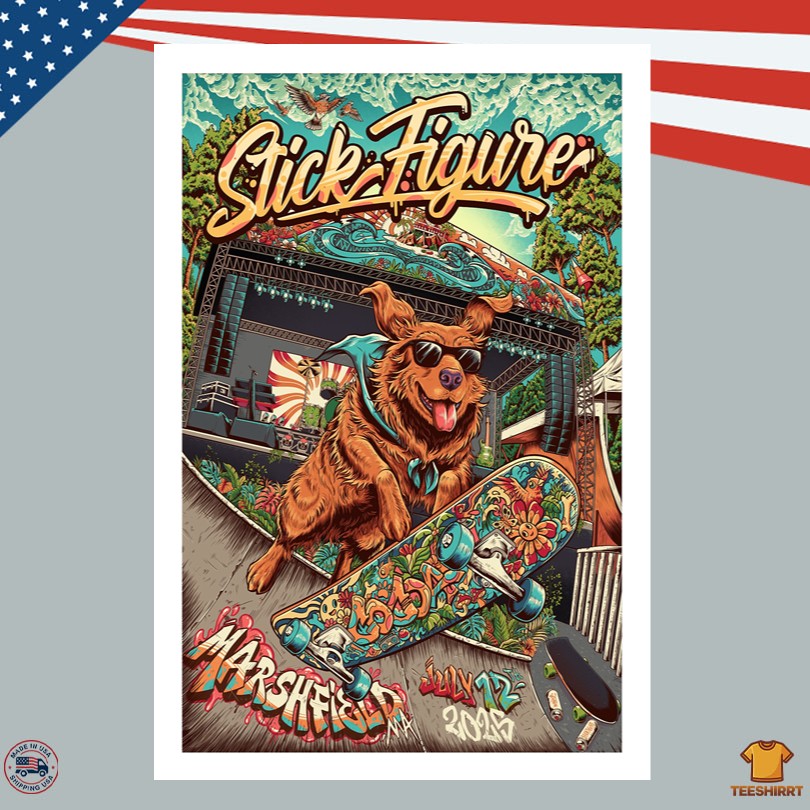Stick Figure 07.12.2025 Live At Marshfield Fair Grounds Poster