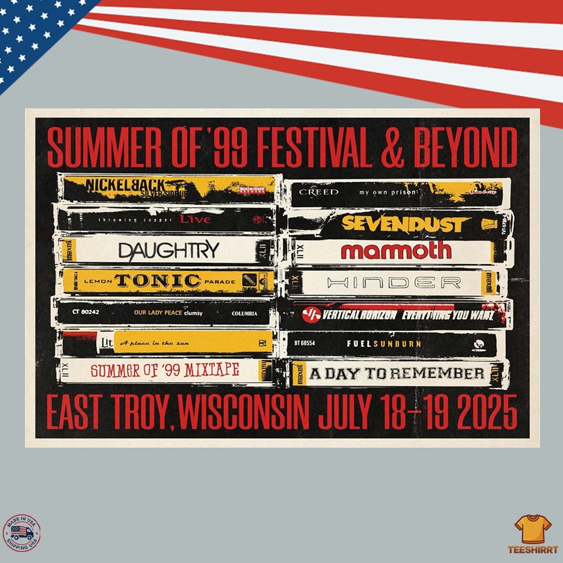 Summer Of \'99 And Beyond Alpine Valley Music Theatre Event Poster