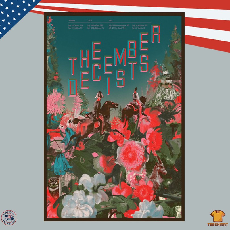 The Decemberists Merch Ottawa, ON July 16 2025 Poster