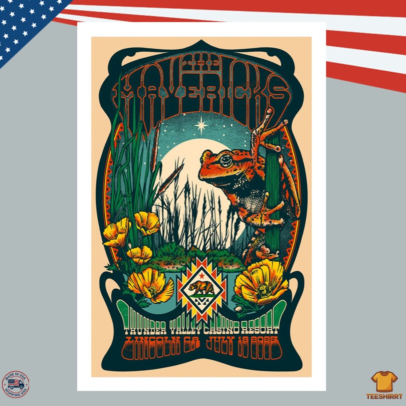 The Mavericks July 15 2025 Thunder Valley Casino Resort Lincoln CA Poster