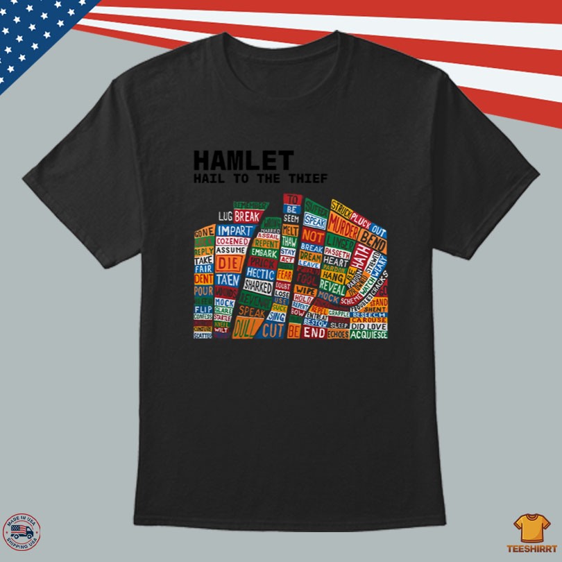 W.A.S.T.E Hamlet Hail To The Thief Black Shirt