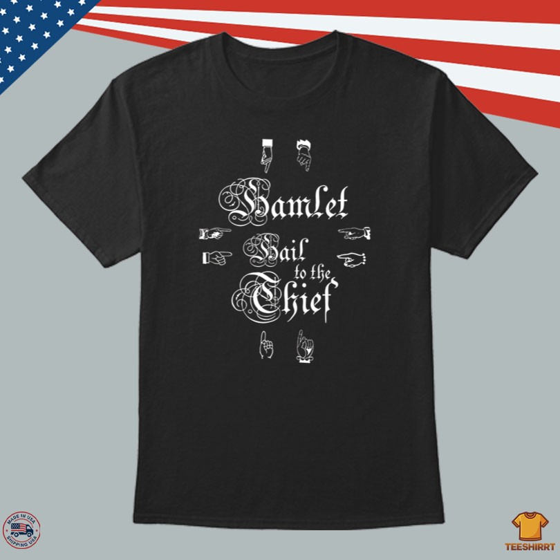 WASTE Hamlet Hail To The Thief Pointing Black T-shirt