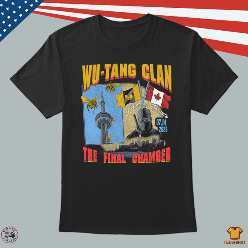 Wu-Tang Clan In Toronto ON On Jul 14 2025 Tour Shirt