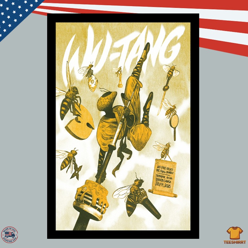 Wu-Tang Clan On July 14 2025 Scotiabank Arena Show Poster