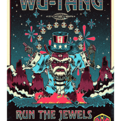 Wu-Tang Clan Tour Poster July 4 2025 In Englewood CO  