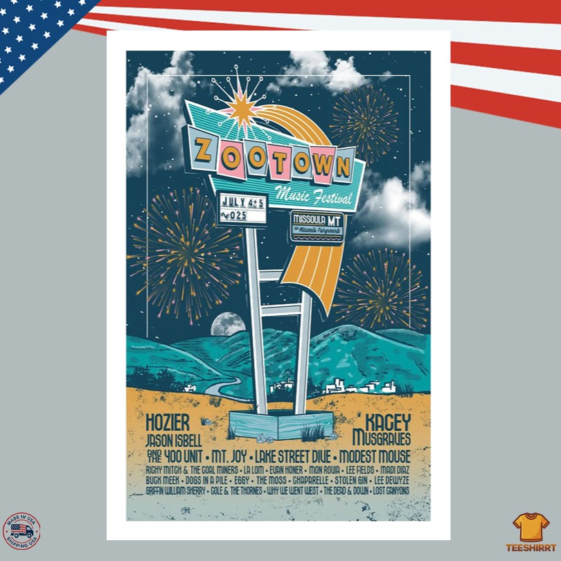 Zootown Festival 2025 Poster Missoula MT